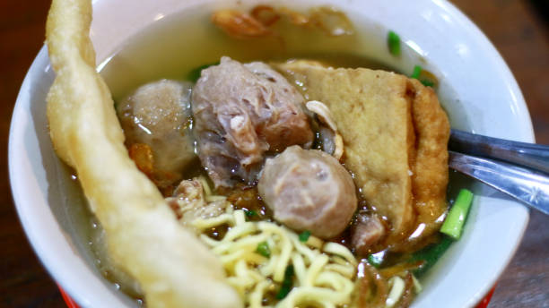 istock Indonesian meatballs or bakso 2170119613