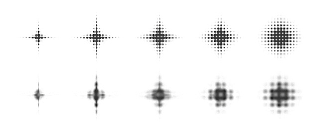 Random Board Form Pattern Halftone Random Forms Stock Illustration - Download Image Now ...