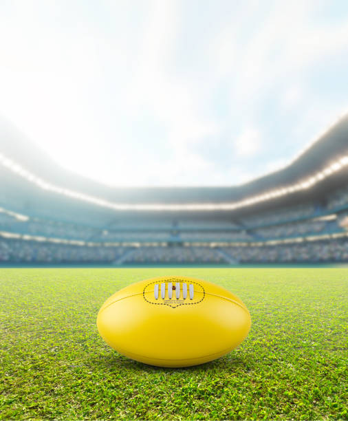 istock Aussie Rules Football Stadium Day 2170126629