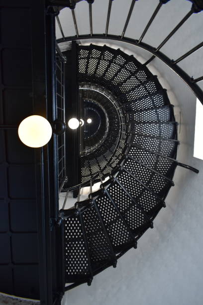 istock Spiral staircase in a lighthouse 2170129906