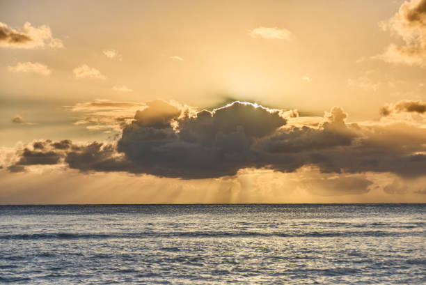 istock Beautiful sunset over the ocean 2170131529