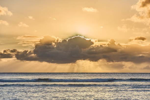 istock Beautiful sunset over the ocean 2170131536