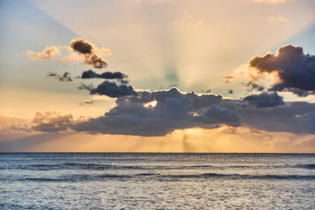 istock Beautiful sunset over the ocean 2170131540