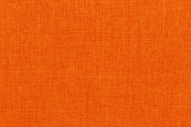 istock Orange linen fabric cloth texture background, seamless pattern of natural textile. 2170134060