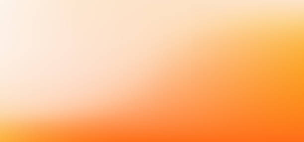 stockillustraties, clipart, cartoons en iconen met beautiful autumn background template, orange and cream gradation color artwork. blurred minimal orange gradient. perfect for autumn or fall, thanksgiving, halloween designs. cozy orange backdrop. - oranje