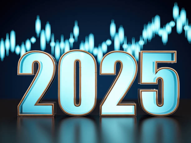 istock New Year 2025 with Business and Financial and Technical Data Chart 2170146745