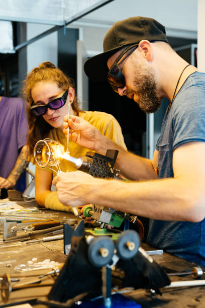 istock In This Glassblowing Workshop, an Apprentice Gains Valuable Skills by Learning From a Master of the Craft 2170150210