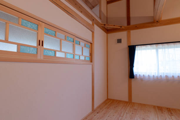 istock Detached house made from natural materials 2170153156