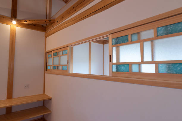 istock Detached house made from natural materials 2170153247
