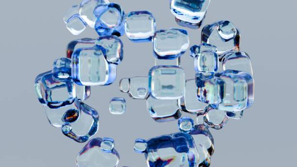 istock Crystal Clarity: A Cluster of Glassy Geometrics 2170153382