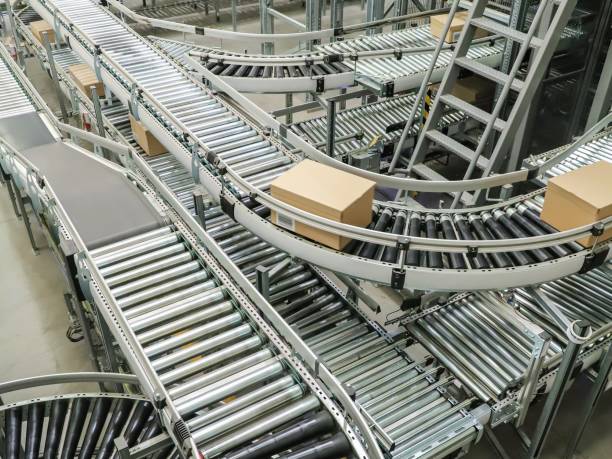 istock packing line in a logistics warehouse. conveyor belt in a modern production line 2170153552