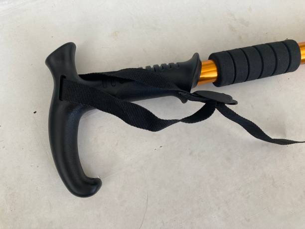 istock Trekking pole for mountain hiking 2170153579