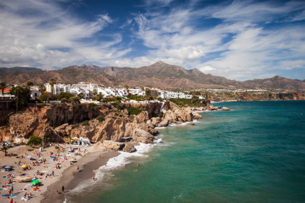 istock Playa Calahonda Beach in Nerja, Spain 2170159975