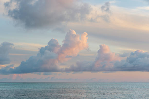 A spectacular sunrise in the Maldives