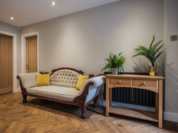 istock Entrance hallway with chaise and sidetable 2170161992