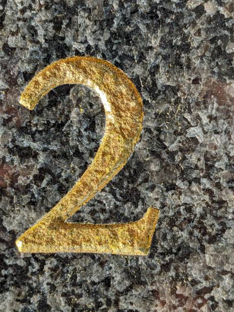 istock Written Wording in Distressed State Typography Found Number 2 Two Ransom Note 2170162063
