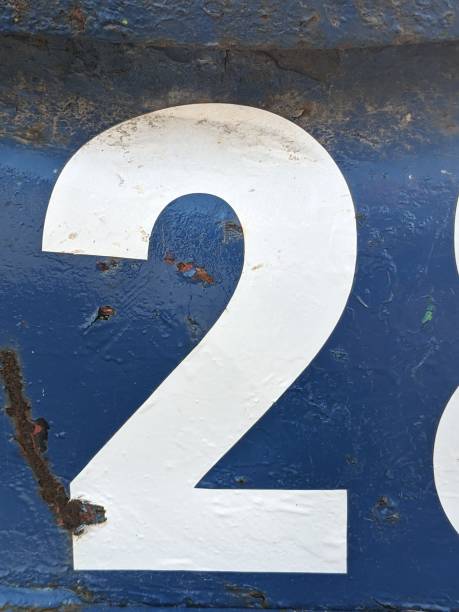 istock Written Wording in Distressed State Typography Found Number 2 Two Ransom Note 2170162072