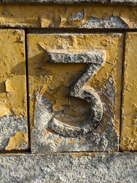 istock Written Wording in Distressed State Typography Found NumberThree 3 Ransom Note 2170162098
