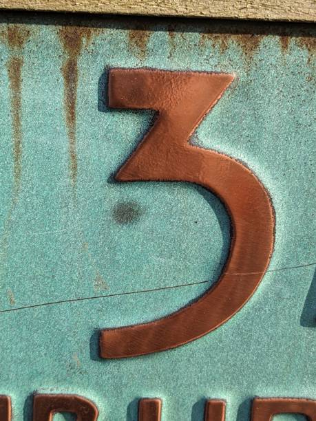 istock Written Wording in Distressed State Typography Found NumberThree 3 Ransom Note 2170162104