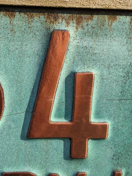 istock Written Wording in Distressed State Typography Found Number 4 Ransom Note 2170162154
