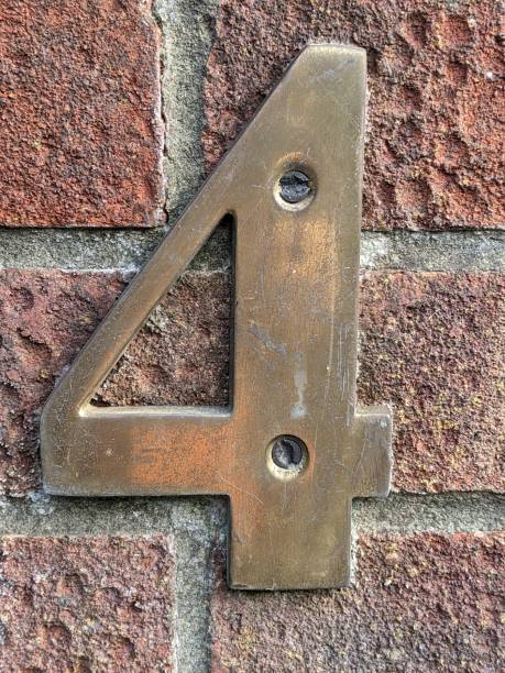 istock Written Wording in Distressed State Typography Found Number 4 Ransom Note 2170162157
