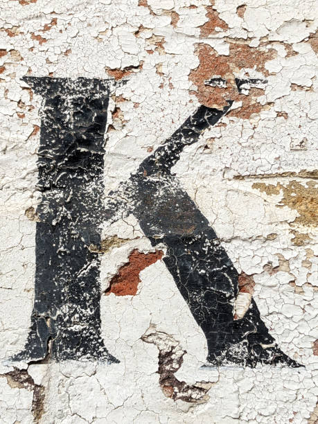 istock Written Wording in Distressed State Typography Found Letter K Ransom Note 2170164646