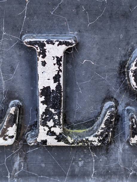 istock Written Wording in Distressed State Typography Found Letter L Ransom Note 2170164687