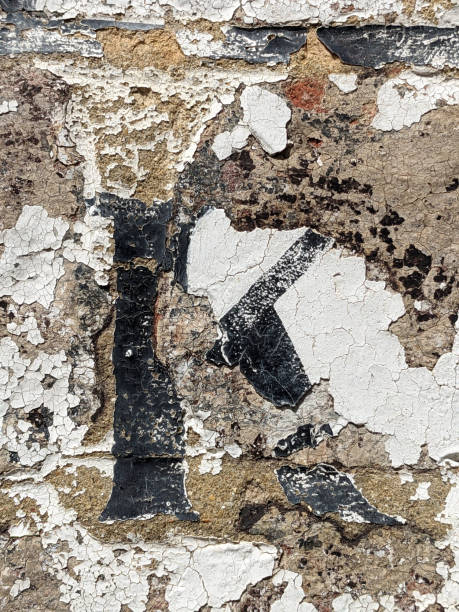 istock Written Wording in Distressed State Typography Found Letter K Ransom Note 2170164698