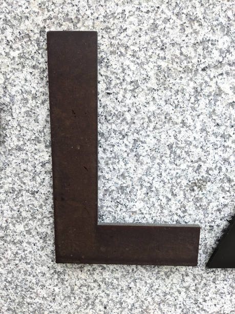 istock Written Wording in Distressed State Typography Found Letter L Ransom Note 2170164761