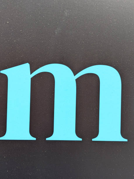 istock Written Wording in Distressed State Typography Found Letter M Ransom Note 2170164814