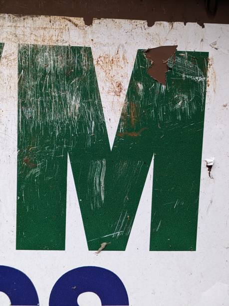 istock Written Wording in Distressed State Typography Found Letter M Ransom Note 2170164848