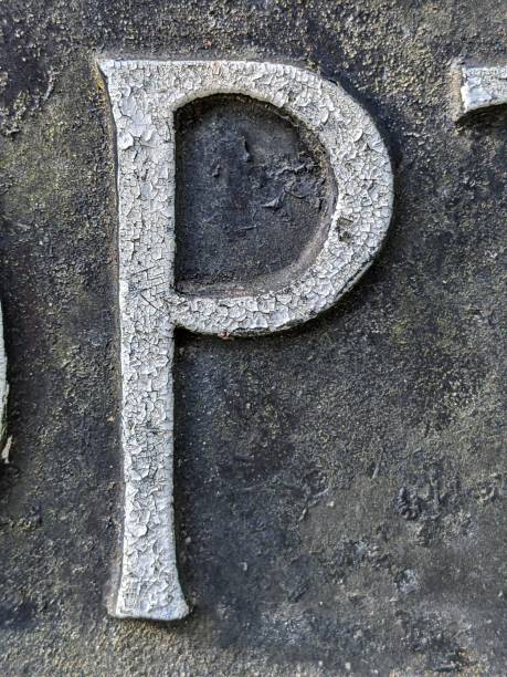 istock Written Wording in Distressed State Typography Found Letter P Ransom Note 2170165989