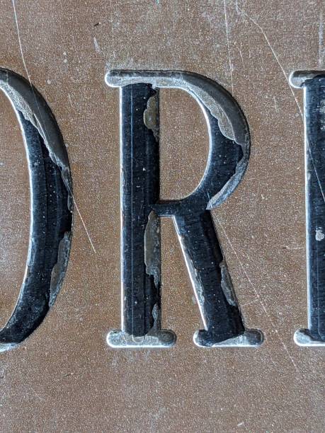 istock Written Wording in Distressed State Typography Found Letter R Ransom Note 2170166027