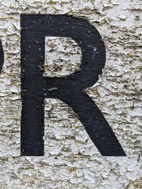 istock Written Wording in Distressed State Typography Found Letter R Ransom Note 2170166053