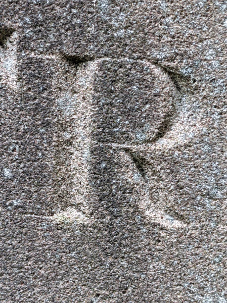 istock Written Wording in Distressed State Typography Found Letter R Ransom Note 2170166226