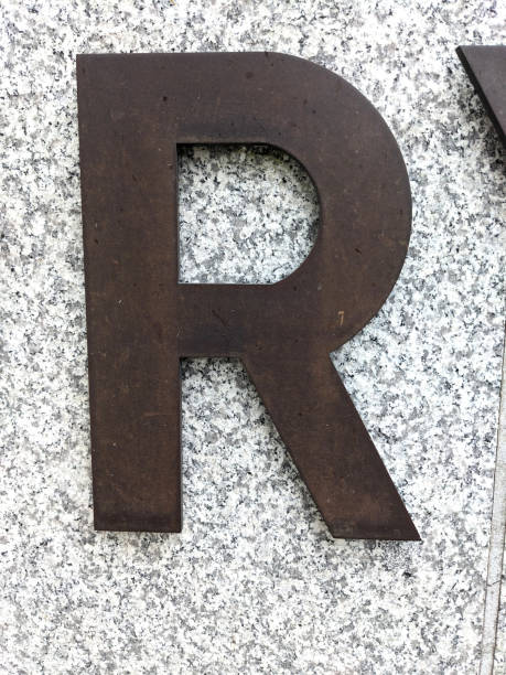 istock Written Wording in Distressed State Typography Found Letter R Ransom Note 2170166241
