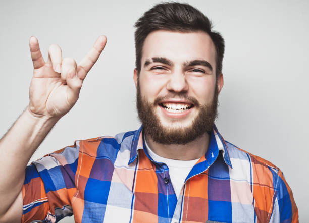 istock bearded man showing heavy gesture 2170166360