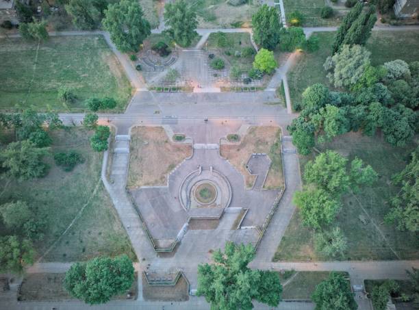 istock Geometrical city garden 2170168796