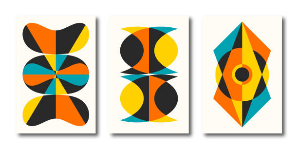 istock Abstract geometric art. Wall art geometric. Geometric shape vector illustration stock illustration. 2170170904