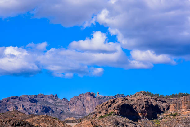 Dark Water Lake in Gran Canaria Canary Islands Spain