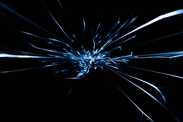 istock blue sparks from the grinder glowing in the dark 2170177228