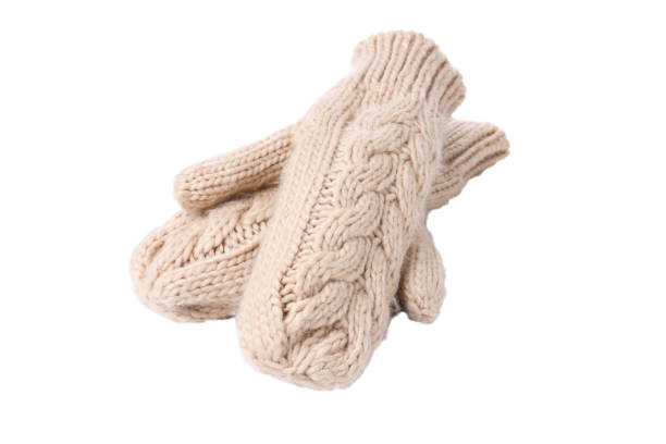 istock PNG,knitted gloves, isolated on white background 2170178528