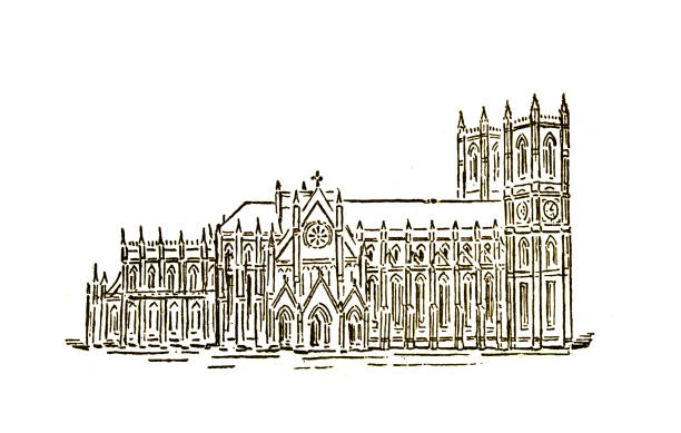 illustrations, cliparts, dessins animés et icônes de british satire caricature comic cartoon illustration - abbaye-de-westminster