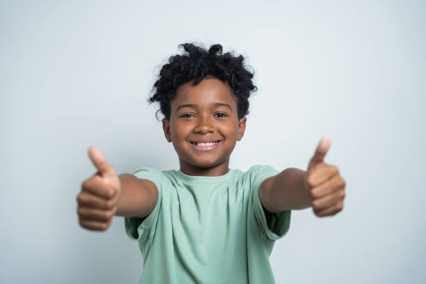 istock Portrait of a child boy studio 2170190788