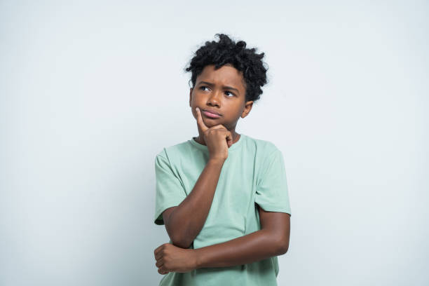 istock Portrait of a child boy studio 2170190810