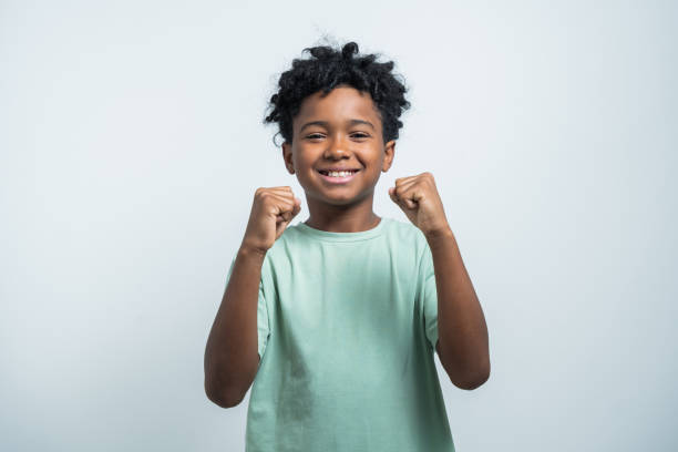istock Portrait of a child boy studio 2170190861
