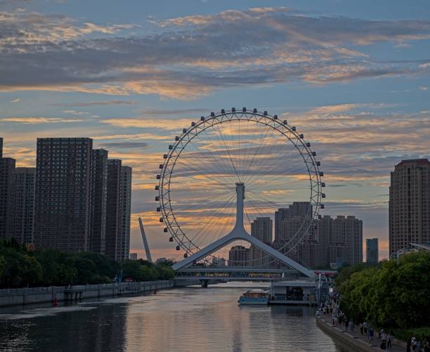 istock Sunset in Tianjin 2170192636