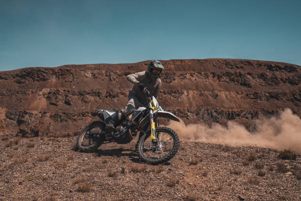 istock Motocross rider's adventure on two wheels 2170194250