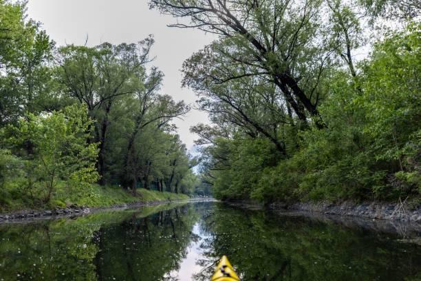 istock Boating along the river of camping site 2170195954