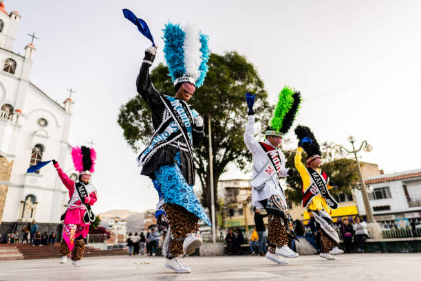 istock Shacshas dancer dancing on Huaraz, in Peru 2170196848